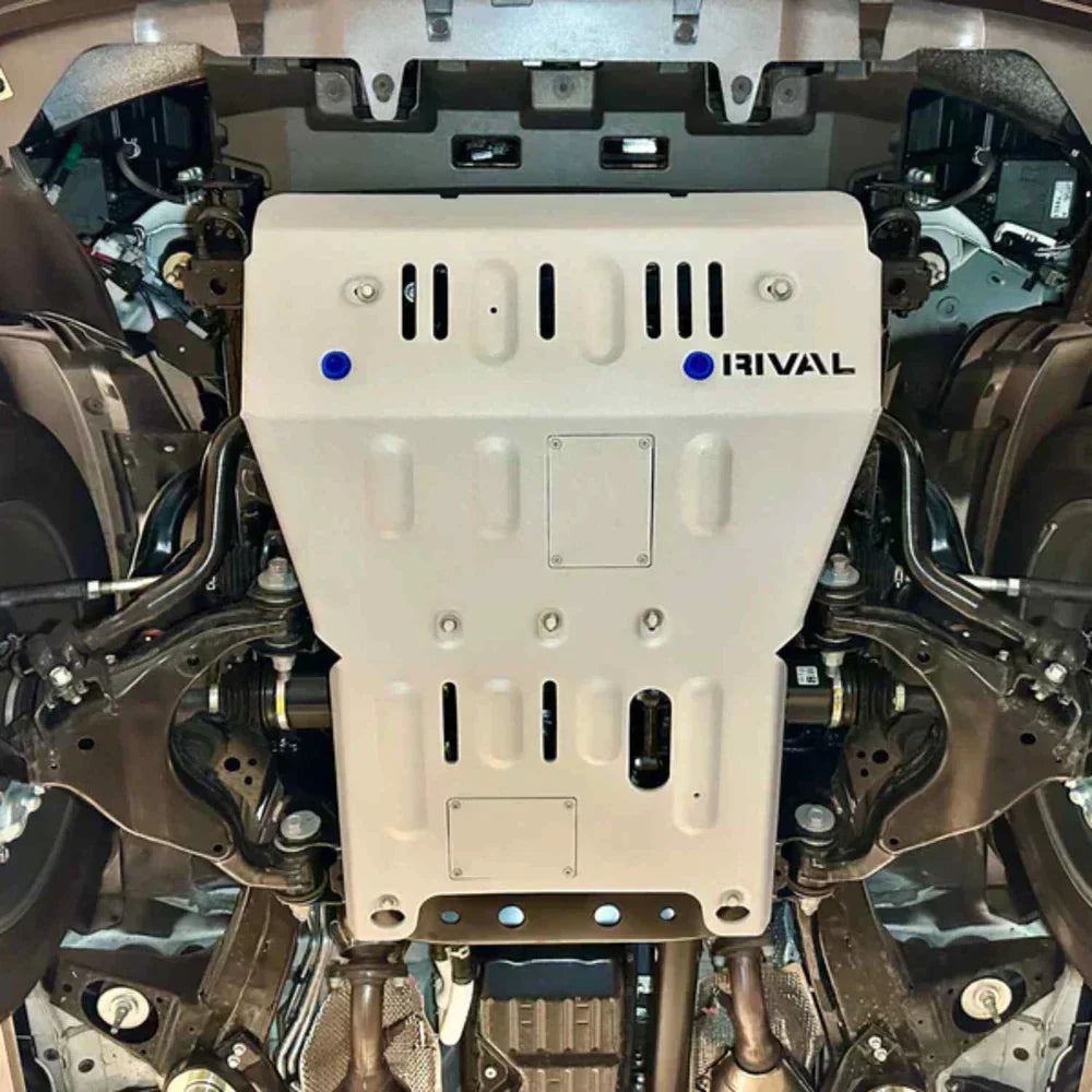 4Runner unberbody view with mounted Rival Engine Skid Plate