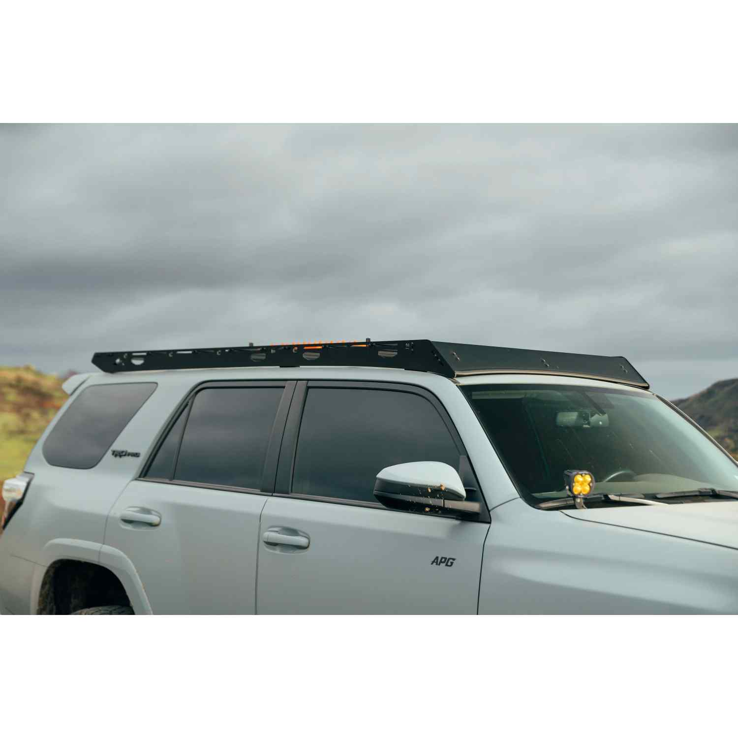 sherpa Crestone roof rack mounted on 4runner