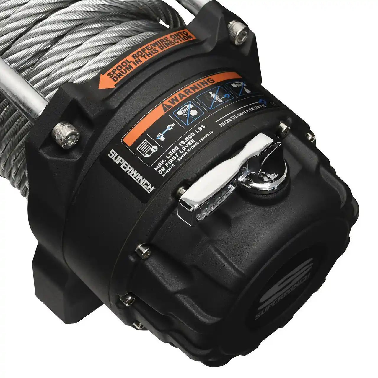 Superwinch Tiger Shark 15000SR 15000lb Winch - 12V DC