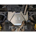 Installed view of the Primitive transmission skid plate