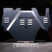 Transmsision armor piece with 'Primitive Mid-Armor' branding on a dark background