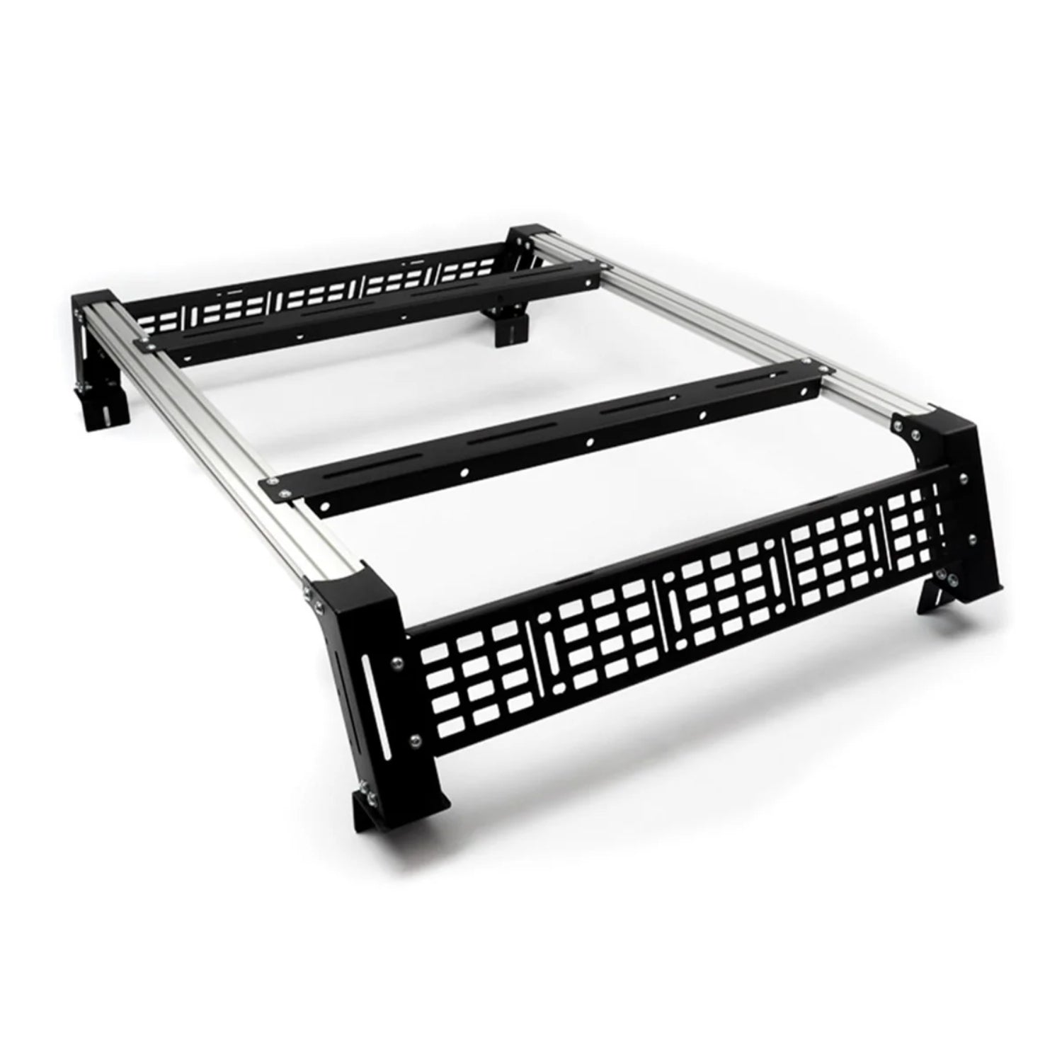 Tacoma Bed Rack Display View with White Background