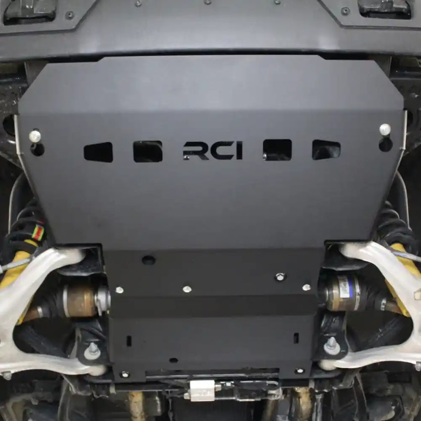 RCI Bronco Engine Skid Plate Underside View Full Armor