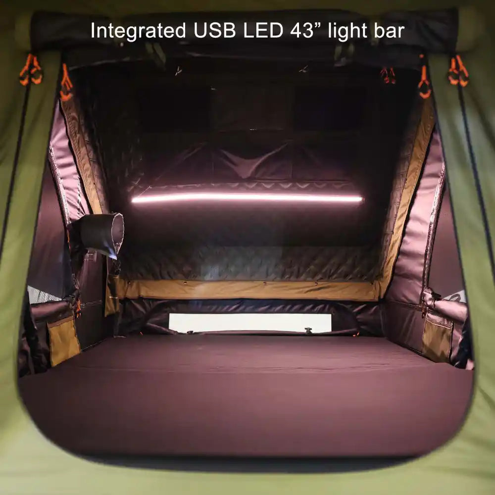 23Zero Armadillo Horizon 2/3 - Hardshell Rooftop Tent for All-Season (Left Open Only)
