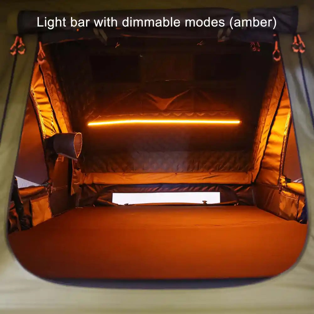 23Zero Armadillo Horizon 2/3 - Hardshell Rooftop Tent for All-Season (Left Open Only)