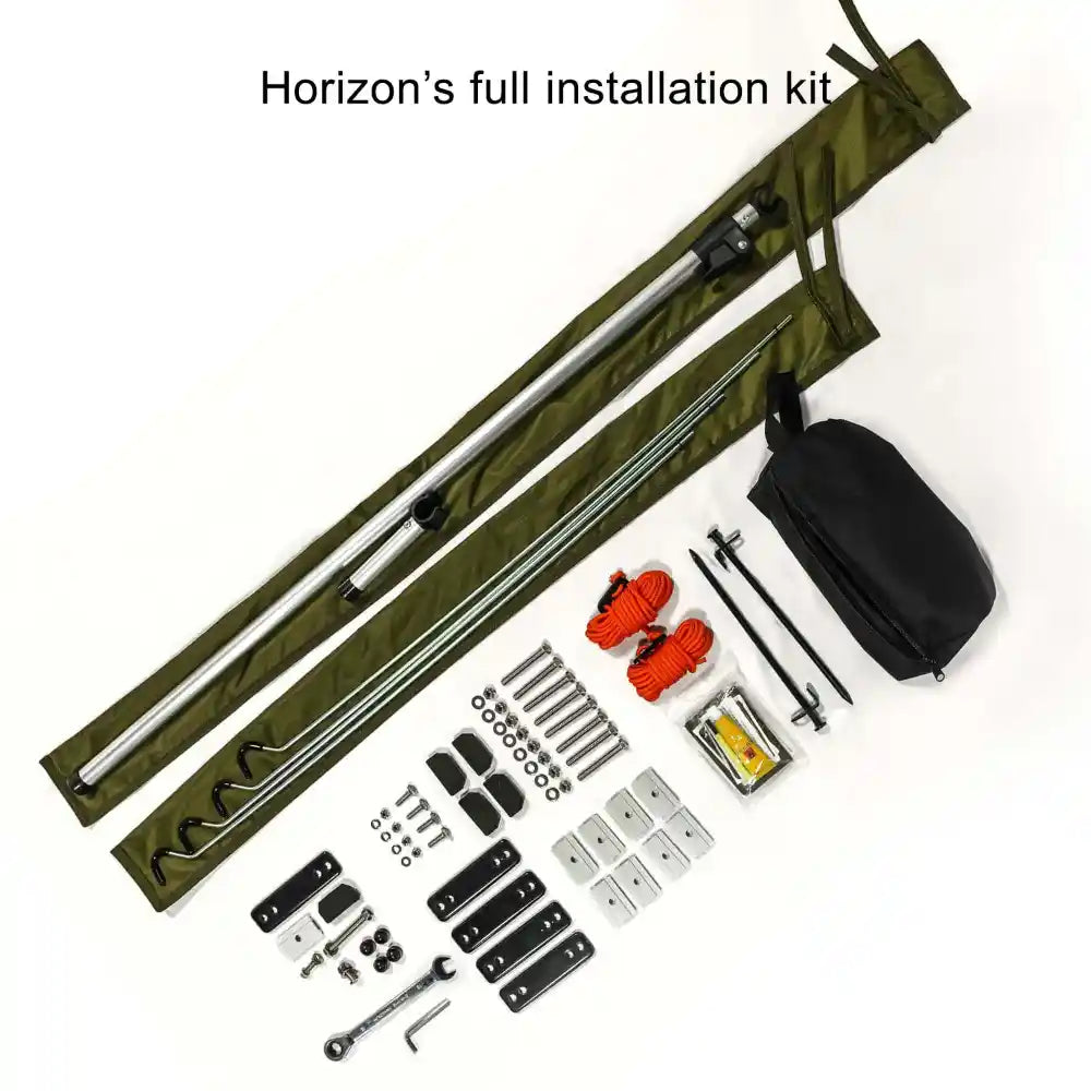 23Zero Armadillo Horizon 2/3 - Hardshell Rooftop Tent for All-Season (Left Open Only)