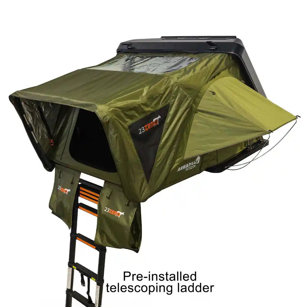 23Zero Armadillo Horizon 2/3 - Hardshell Rooftop Tent for All-Season (Left Open Only)