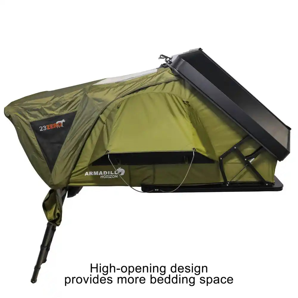 23Zero Armadillo Horizon 2/3 - Hardshell Rooftop Tent for All-Season (Left Open Only)