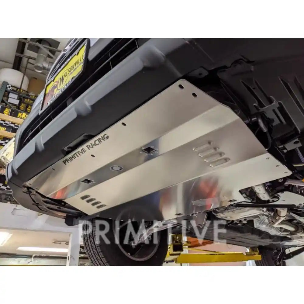 Primitive Racing installed Front Skid Plate on Outback XT