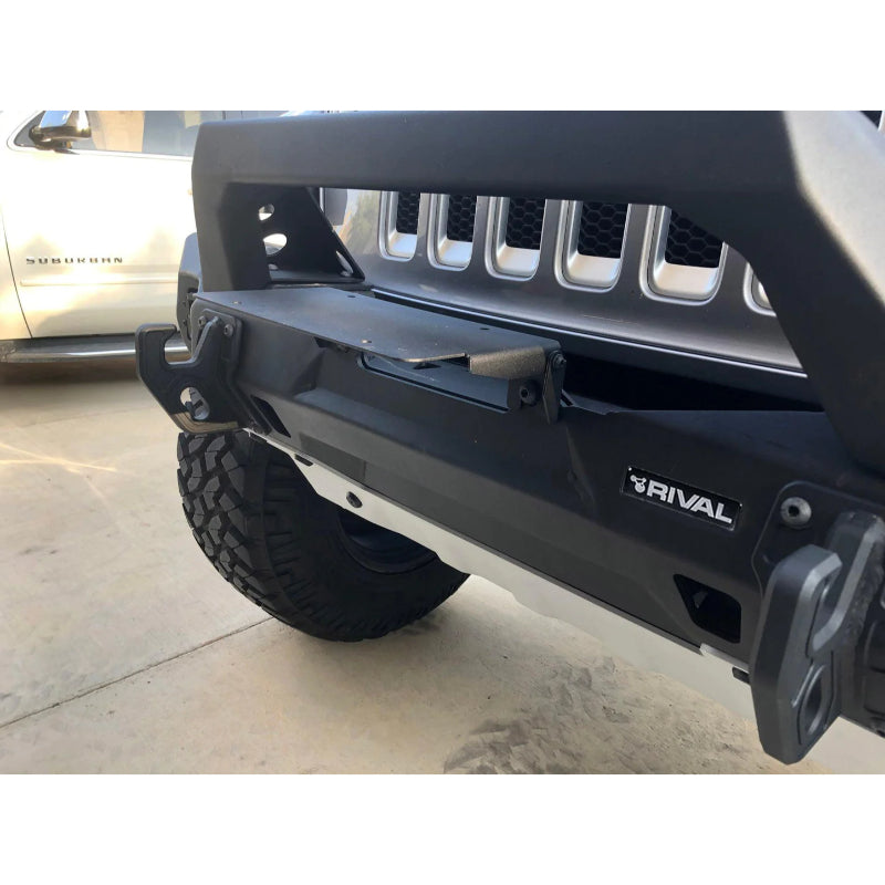 Rival 4x4 Flip-Up License Plate Mounting Bracket