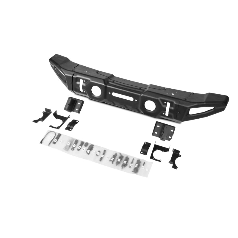 Rival 4x4 Jeep Wrangler and Gladiator Modular Stamped Steel Full-Width Front Bumper