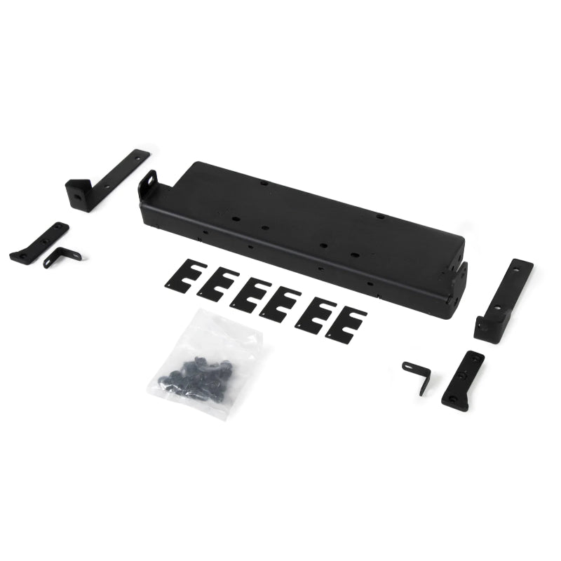 Rival 4x4 Jeep Wrangler JL JK and Gladiator JT Winch Mount for Modular Stamped Steel Front Bumper