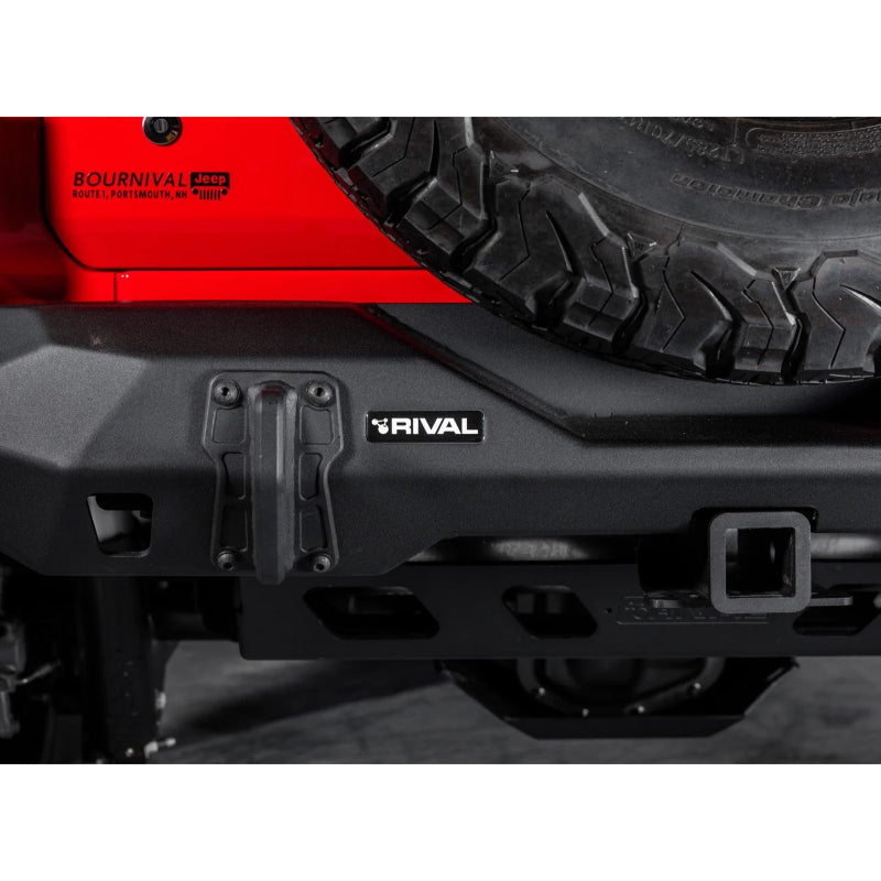 Rival 4x4 Jeep Wrangler JL Full-Width Rear Bumper in Aluminum