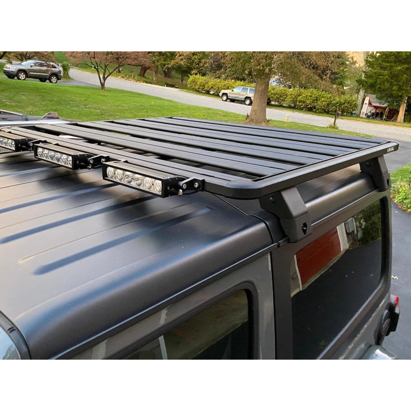 Rival 4x4 Jeep Wrangler JL 2-Door Aluminum No-Drill Roof Rack — ExtrailAuto