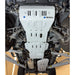4Runner undercarriage view with Rival Transmission skid plate