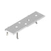 skid plate with multiple holes on a white background