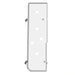 Asfir fuel tank skid plate with multiple holes on a white background