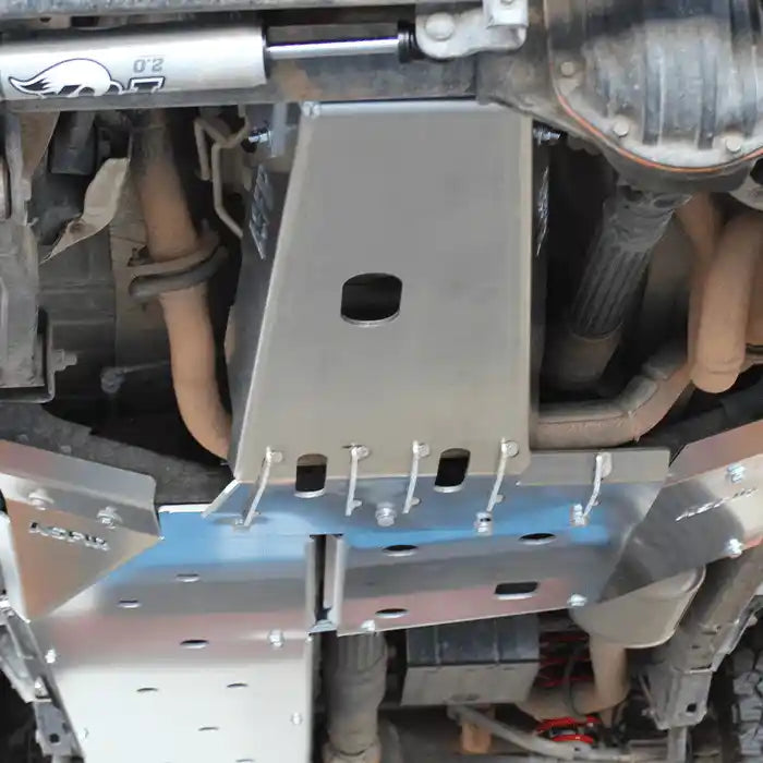 Asfir 4x4 Jeep Wrangler JK Skid Plate Kit (3 Pcs) | 2-Door | 2007-2018
