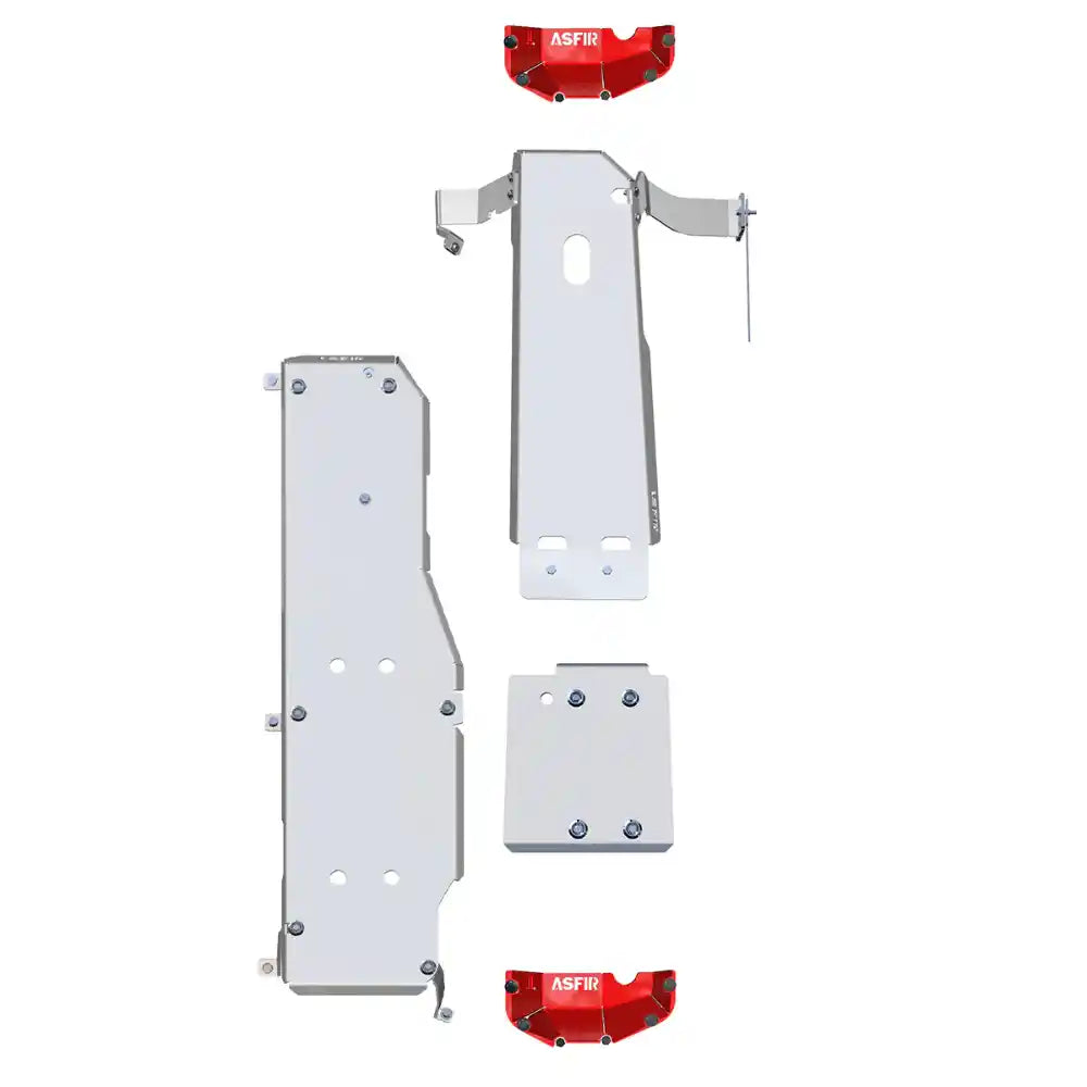 Asfir 4x4 Jeep Wrangler JL Skid Plate Kit (5 Pcs) | 2.0L | 2018+