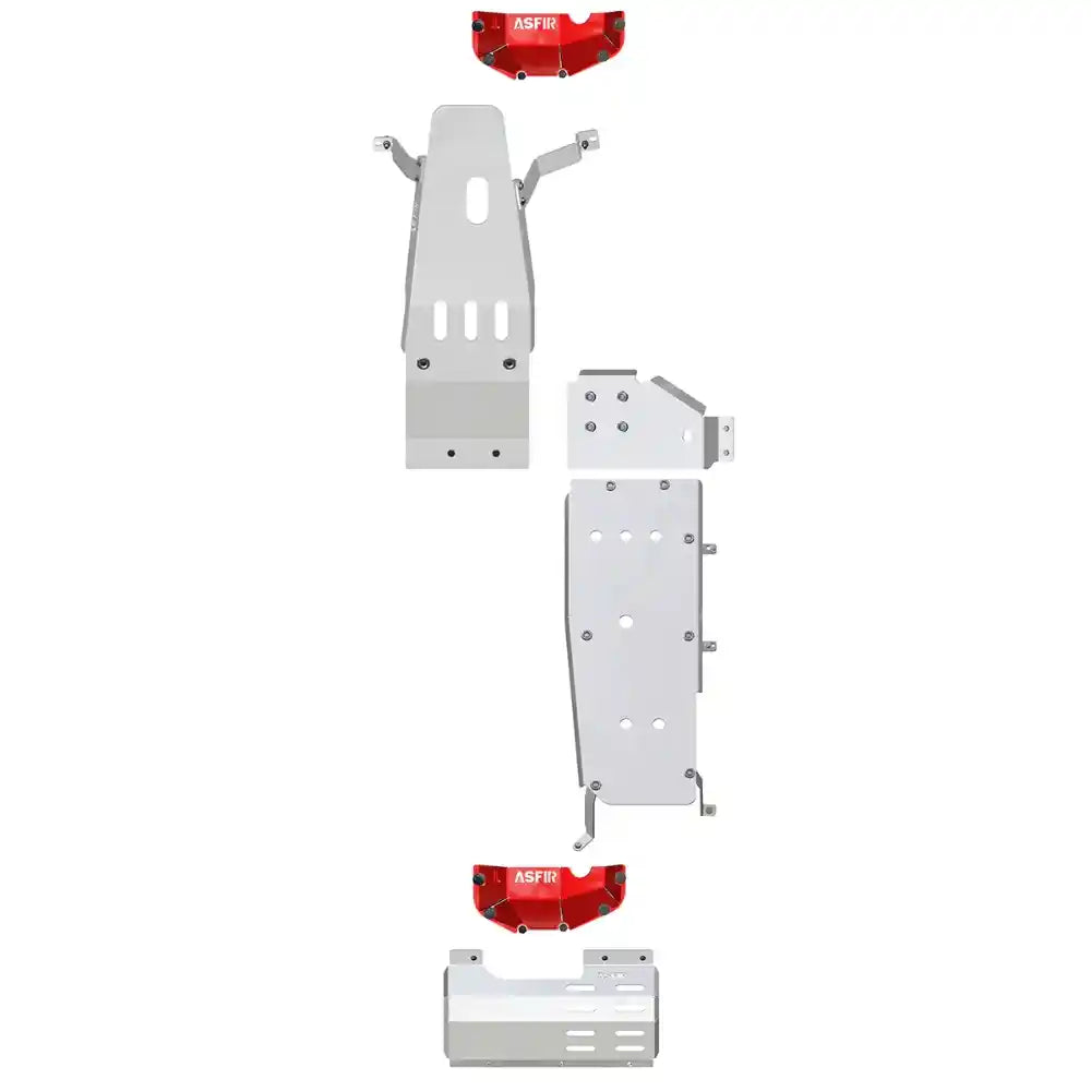 Asfir 4x4 2020+ Jeep Wrangler JL & EcoDiesel Skid Plate Kit (6 Pcs)