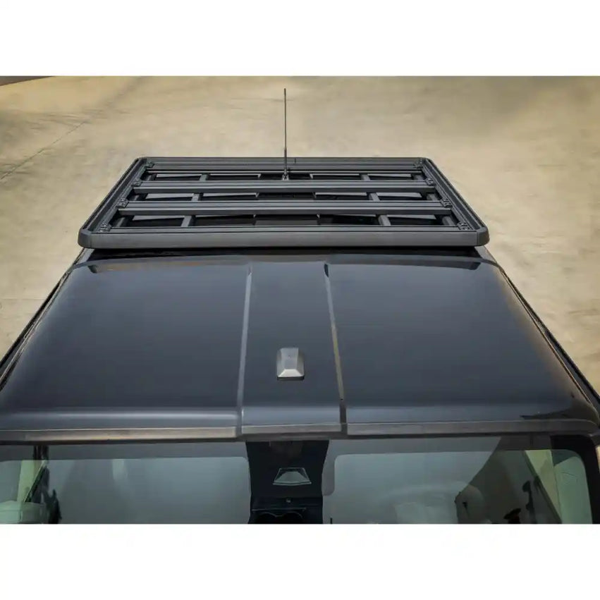 Leitner Designs ACS Roof Rack Full Length on INEOS Quartermaster