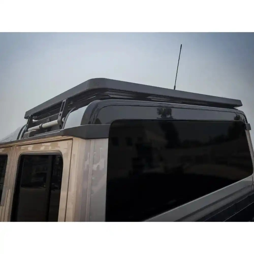 ACS ROOF rack corner mounting detail on INEOS Quartermaster roof