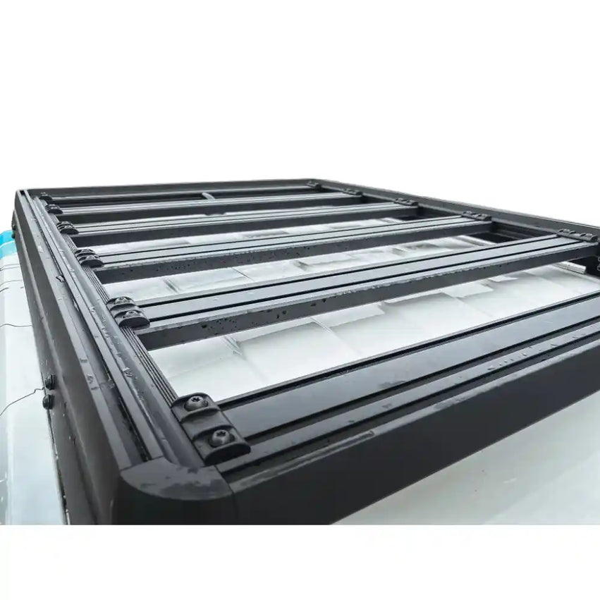 Leitner Designs ACS Roof Rack Front Angle on Toyota Tacoma Gen 4