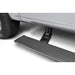 AMP PowerStep deployed on silver Chevrolet Silverado 1500