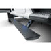 AMP PowerStep illuminated running board extended from white pickup truck