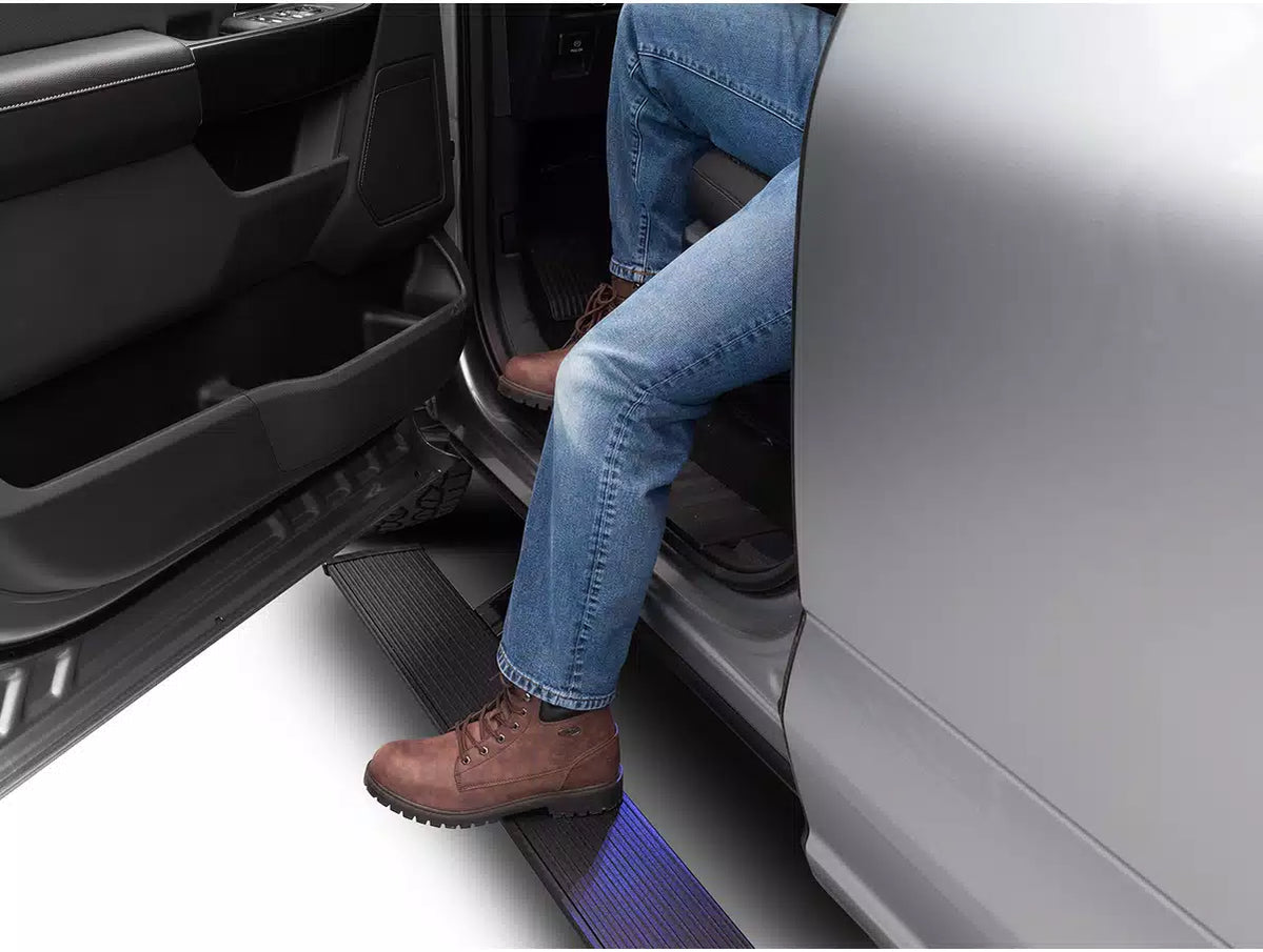 AMP Research PowerStep Retracted View