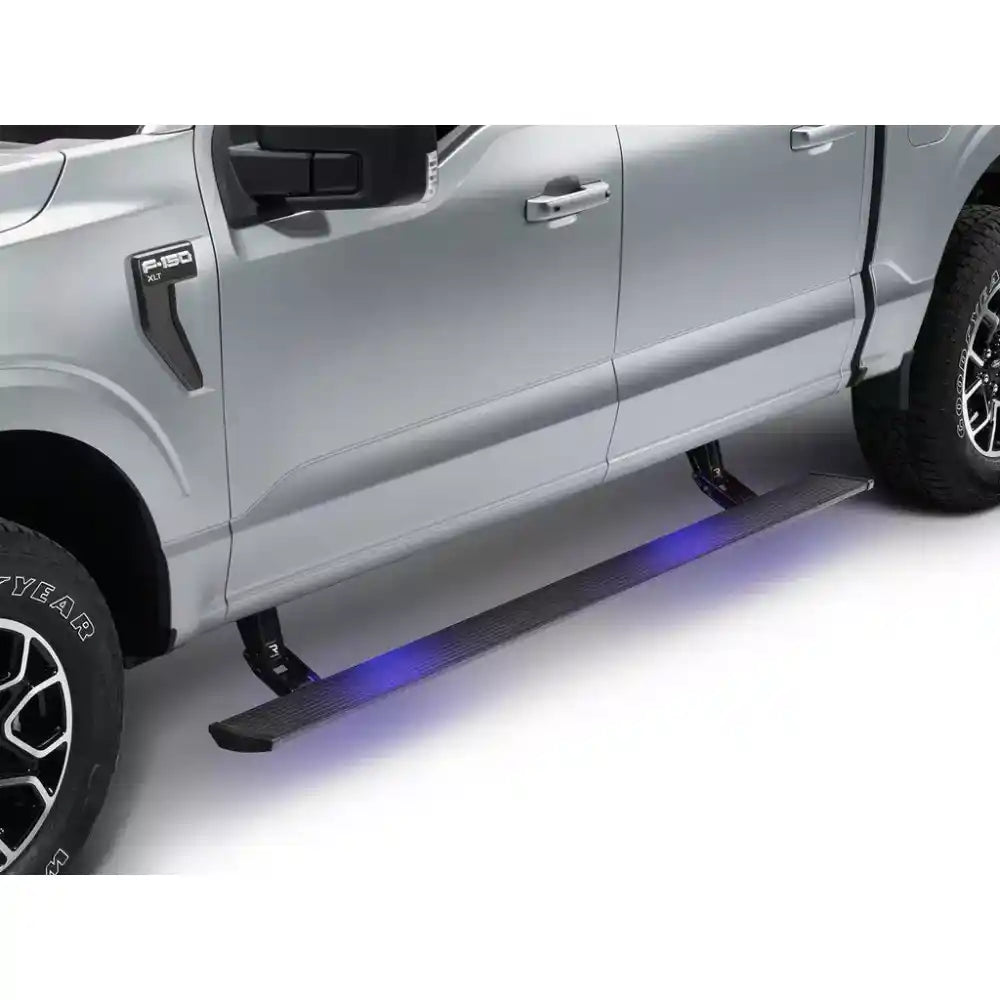 AMP Research Plug & Play PowerStep Kit for 2021-2025 Ford F-150 Hybrid, PowerBoost & Lightning
