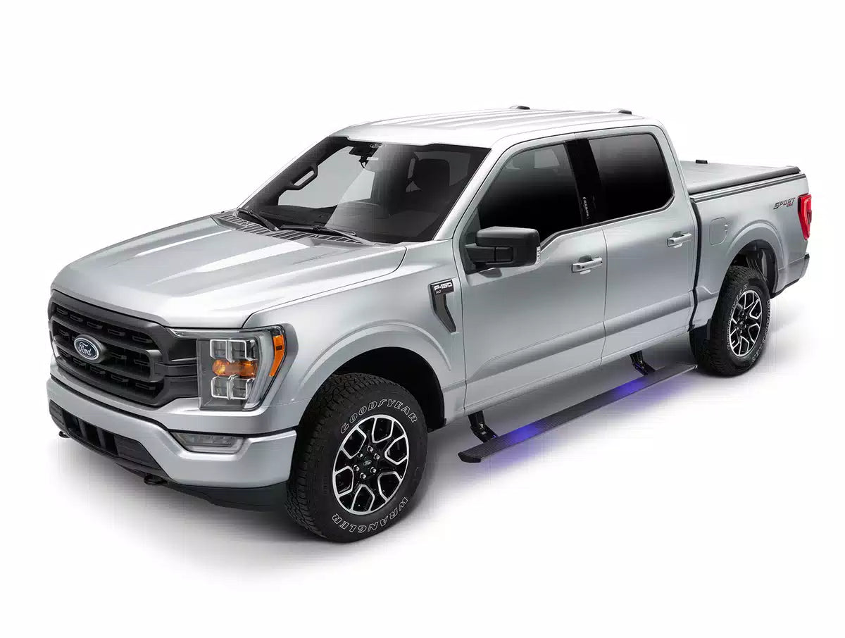 AMP Research PowerStep Plug-N-Play Running Boards for 2015–2020 Ford F-150