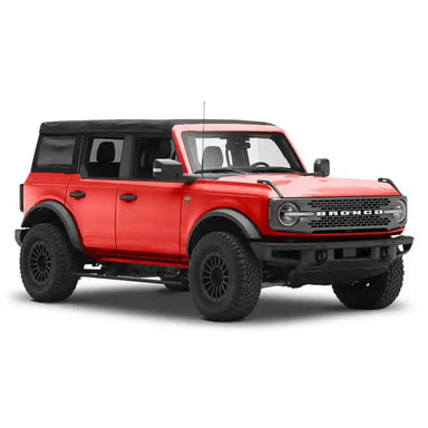 AMP Research PowerStep boards deployed on Chevrolet Colorado with blue LEDs.