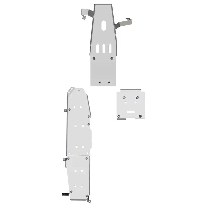 Asfir 4x4 Jeep Wrangler JL 4XE Underbody Skid Plate Components