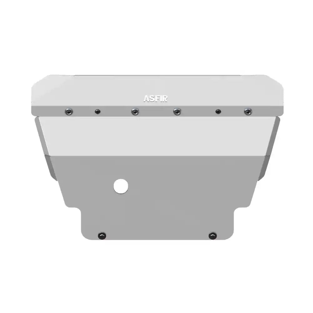 ASFIR aluminum skid plate front view product image