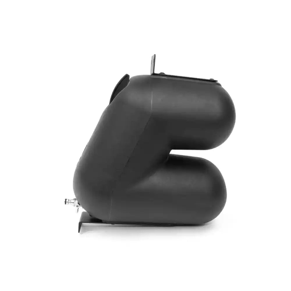 Angled side view of HydroPOD tank designed for rack mounting