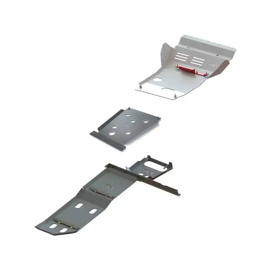 Asfir 4x4 Toyota FJ Cruiser 3-Piece Skid Plate Kit Full Layout