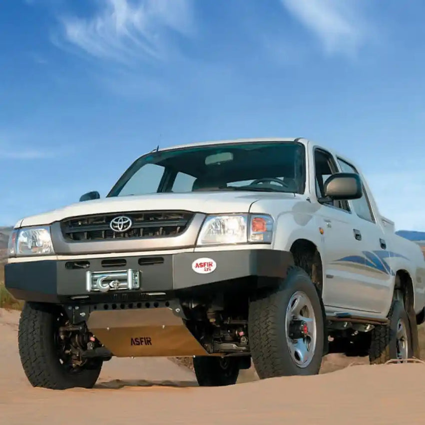 Asfir 4x4 Toyota Hilux Full Underbody Skid Plate Installed