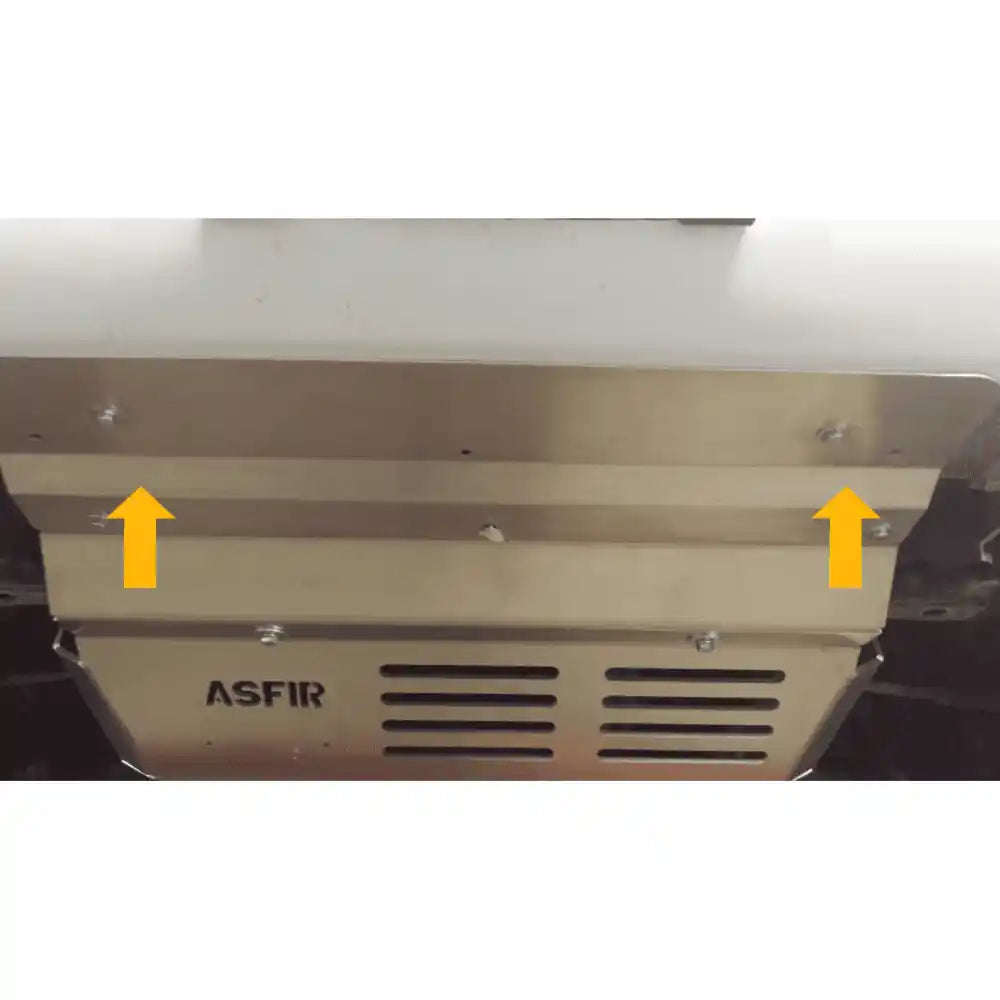 Asfir 4x4 Toyota 4Runner full skid plates protecting engine and chassis