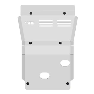 Asfir 4x4 front skid plate 6mm aluminum for Toyota Land Cruiser 120/125 non-KDSS isolated