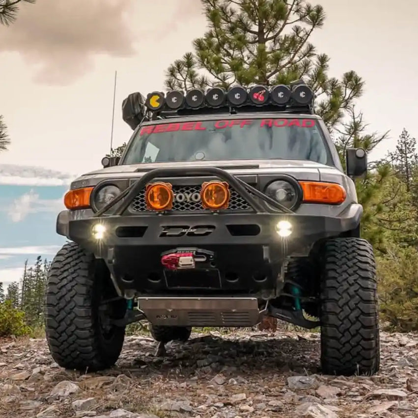 Asfir FJ Cruiser Skid Plate Underside View