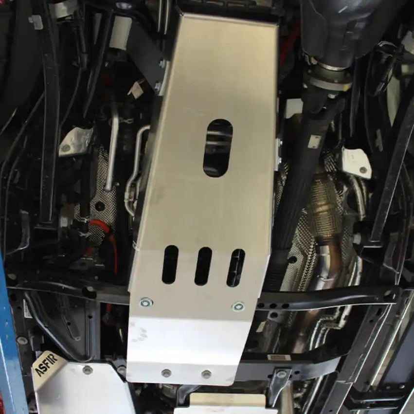 Asfir 4x4 Jeep Wrangler JL 4XE EcoDiesel Engine Skid Plate Underbody View