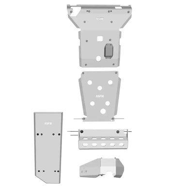 Asfir aluminum skid plate panel for Toyota Tacoma TRD