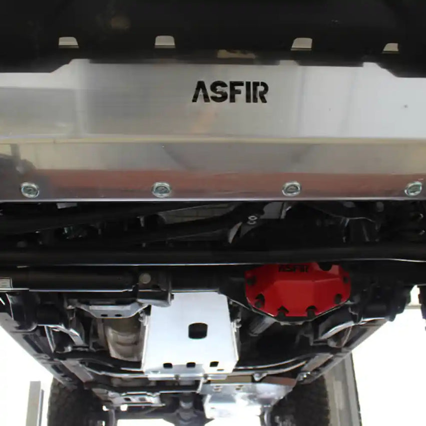 Asfir 4x4 Jeep 4XE EcoDiesel Transmission Skid Plate Detail