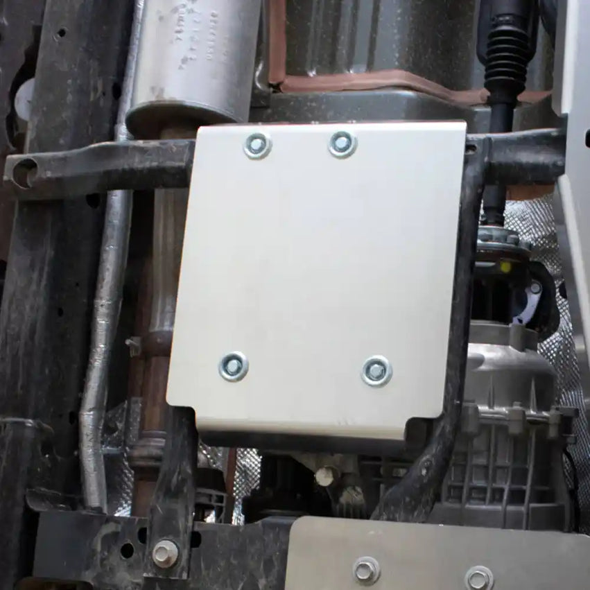 Asfir 4x4 Jeep Transfer Case Skid Plate Rear Profile