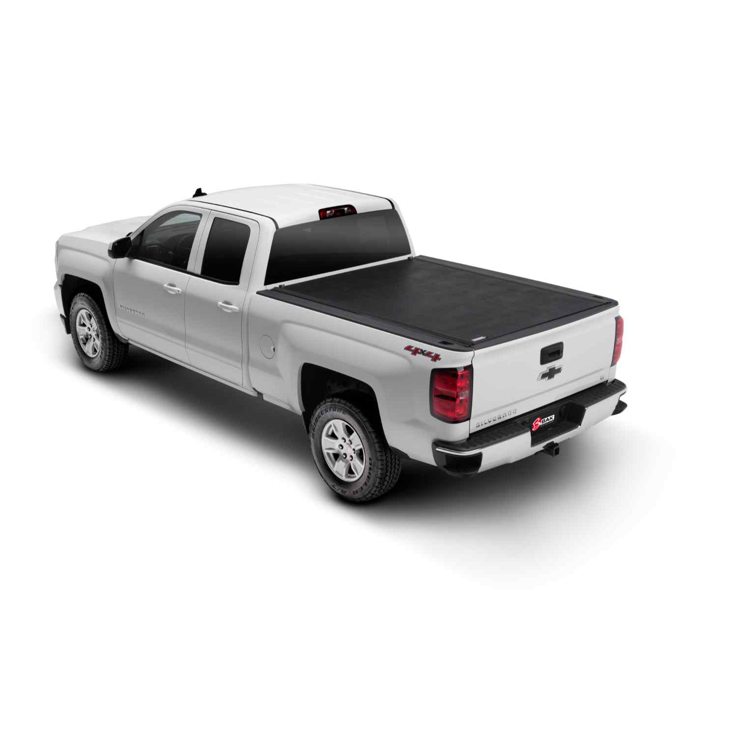 BAK Flip F1 2015-2022 GMC Canyon and Chevy Colorado 5.2ft Bed Tonneau Cover back side