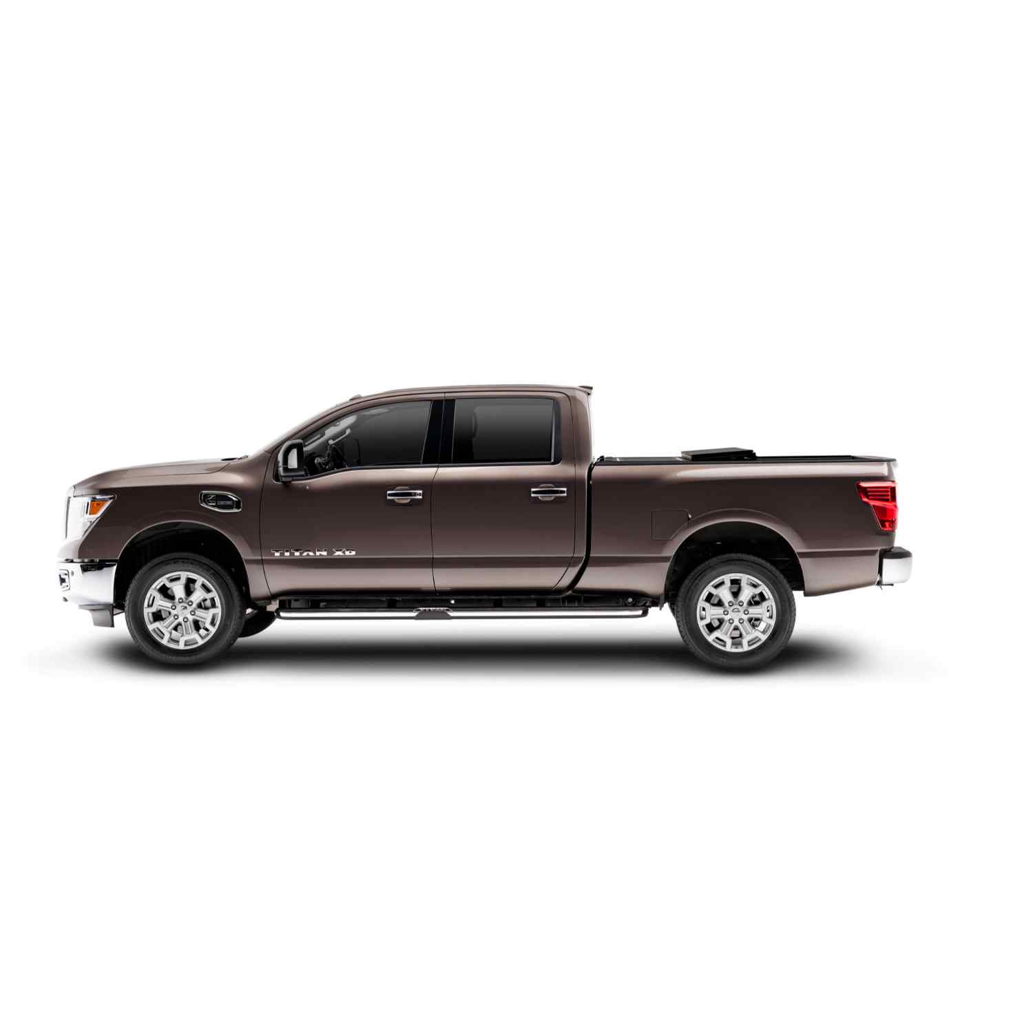 BAK Flip G2 2016-2024 Nissan Titan 5.7ft Bed Tonneau Cover side view