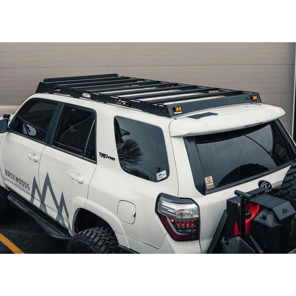 Backwoods Adventure Mods 4Runner 5th Gen DRIFTR Roof Rack Back View