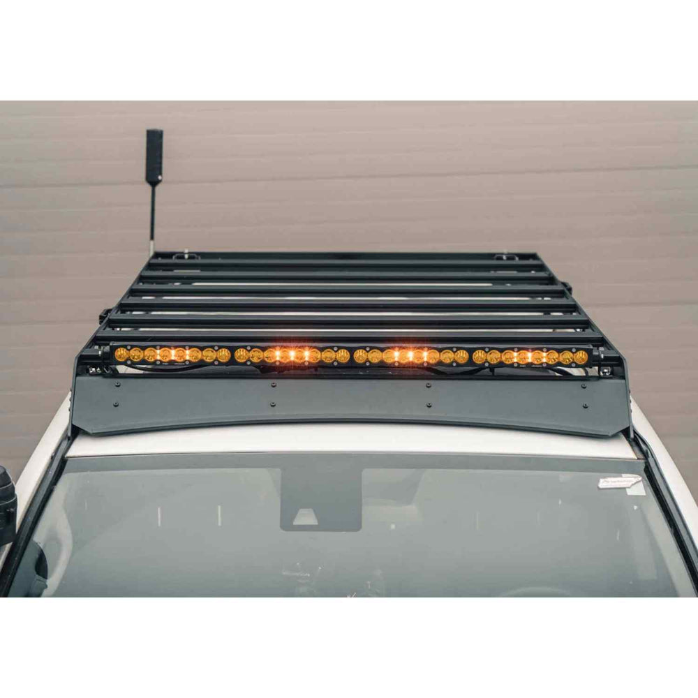 Backwoods Adventure Mods 4Runner 5th Gen DRIFTR Roof Rack Front View
