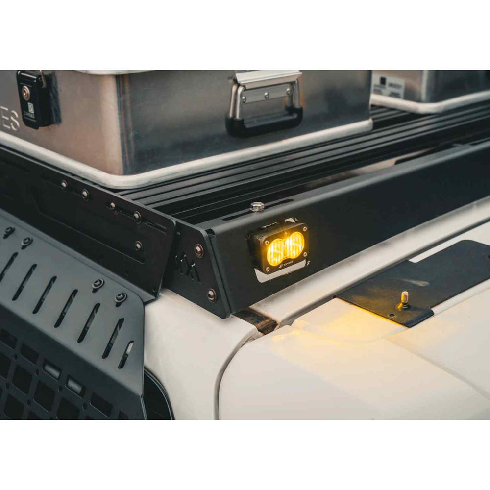 4Runner 5th Gen DRIFTR Roof Rack light close up view